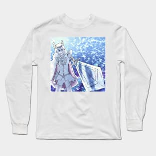 Legendary warrior she ra pointing sword at camera fanart Long Sleeve T-Shirt